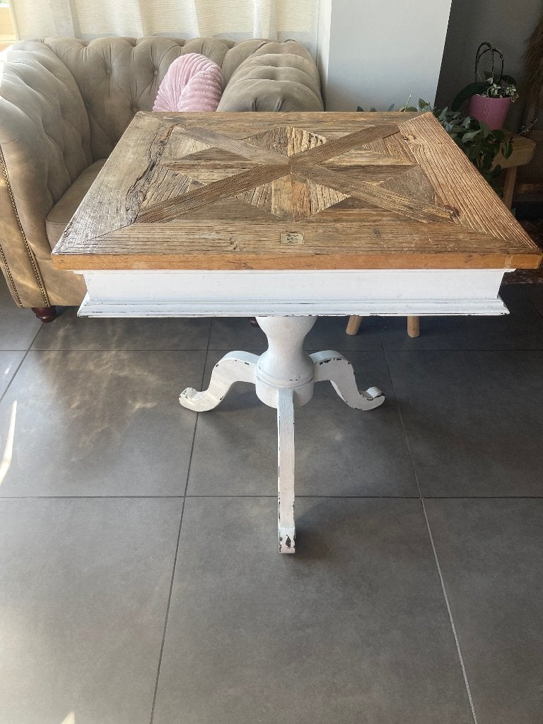 Bijzettafel wijntafel Rivièra maison belvedere, Ophalen, Gebruikt, Riviera maison, Vierkant