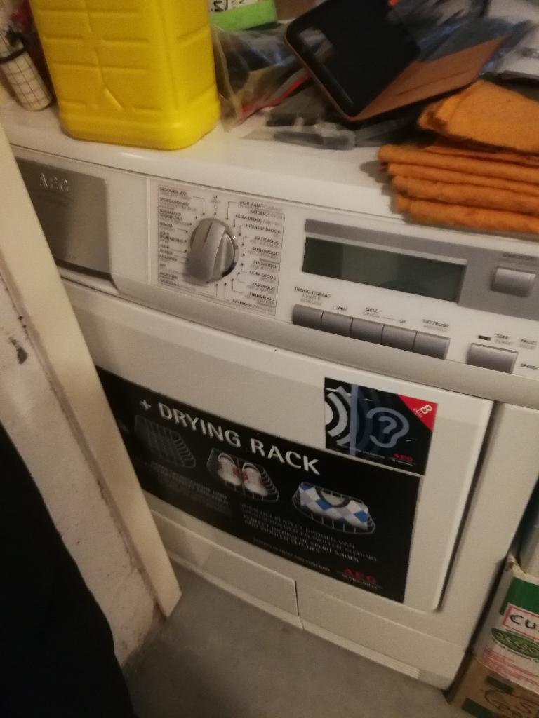 Séchoir AEG à Condensation 7Kgs, Electroménager, Sèche-linge, 6 à 8 kg, Chargeur frontal, Enlèvement, Utilisé
