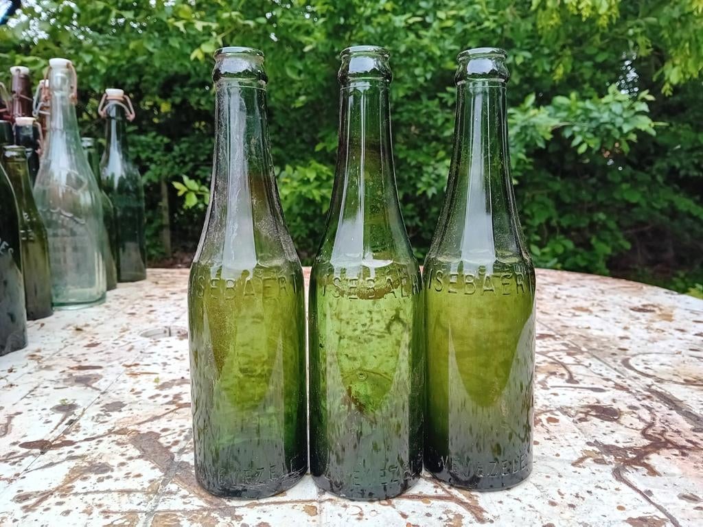 Oude vintage brouwerij Isebeart Zwevezele, Verzamelen, Ophalen of Verzenden