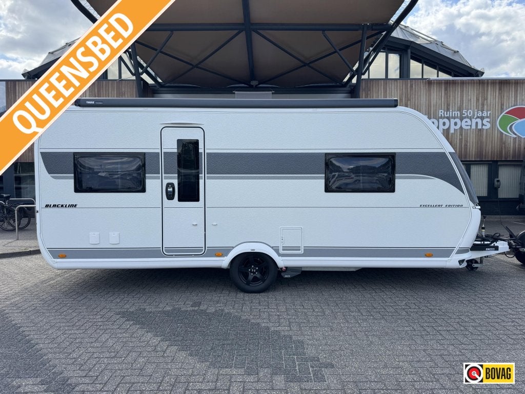 Hobby Excellent Edition 540 UFF 2025 MOVER + LUIFEL!, Caravans en Kamperen, Caravans, Rondzit, Hobby, Lengtebed, Schokbreker