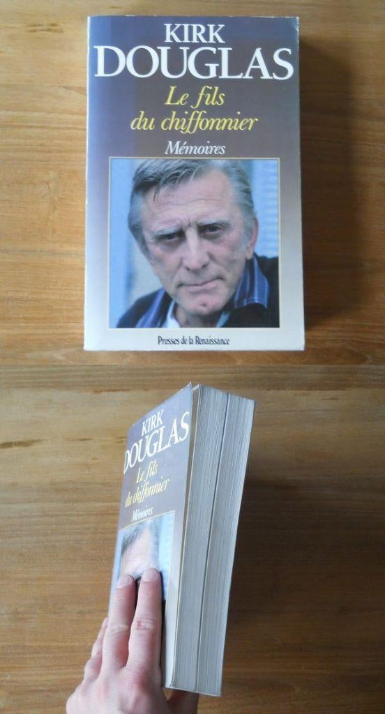 Kirk Douglas , le fil du chiffonier (mémoires), Enlèvement, Utilisé, Cinéma ou Adaptation TV