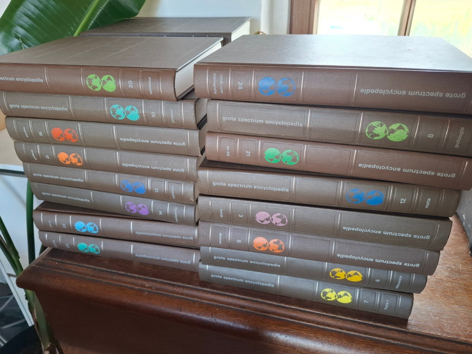 Complete 24delige grote spectrum encyclopedie., Enlèvement