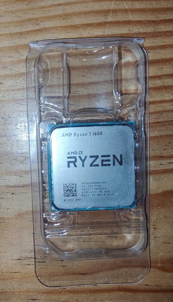 AMD Ryzen 1600AF, Computers en Software, 6-core, Gebruikt, Socket AM4, 3 tot 4 Ghz