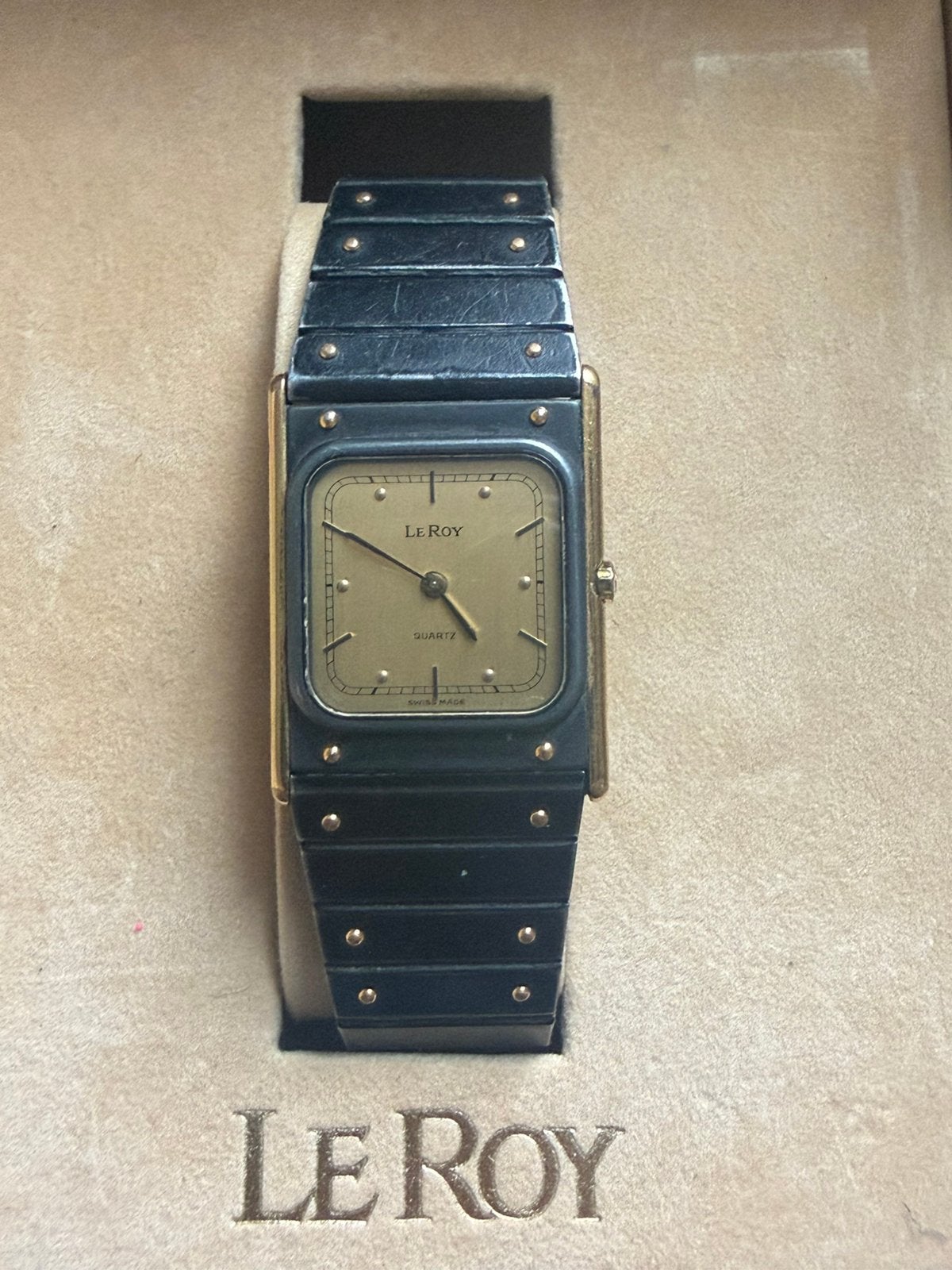 Le Roy Quartz Ref. 8701 – Swiss Made, Bijoux, Sacs & Beauté, Montres | Anciennes | Antiquités, Montre-bracelet, Avec bracelet