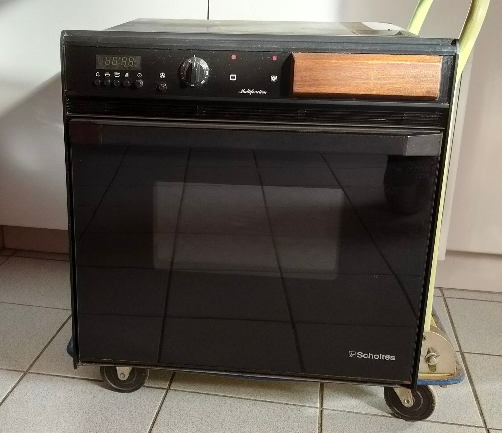 Elektrische inbouwoven Scholtes gratis, Elektronische apparatuur, Ovens, Gebruikt, Inbouw, Heteluchtoven, 55 tot 60 cm, 45 tot 60 cm