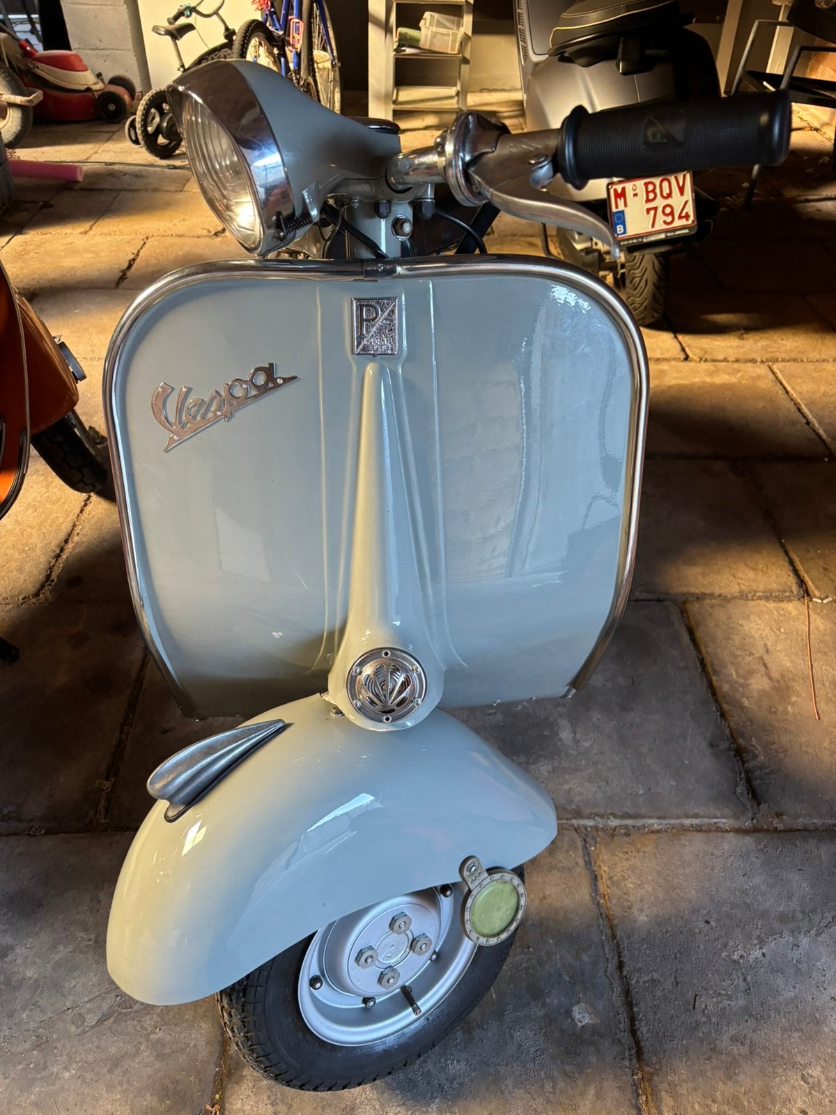 VESPA ACMA 125CC 1957 VOLLEDIG GERESTAUREERD, Fietsen en Brommers, Ophalen, Zo goed als nieuw