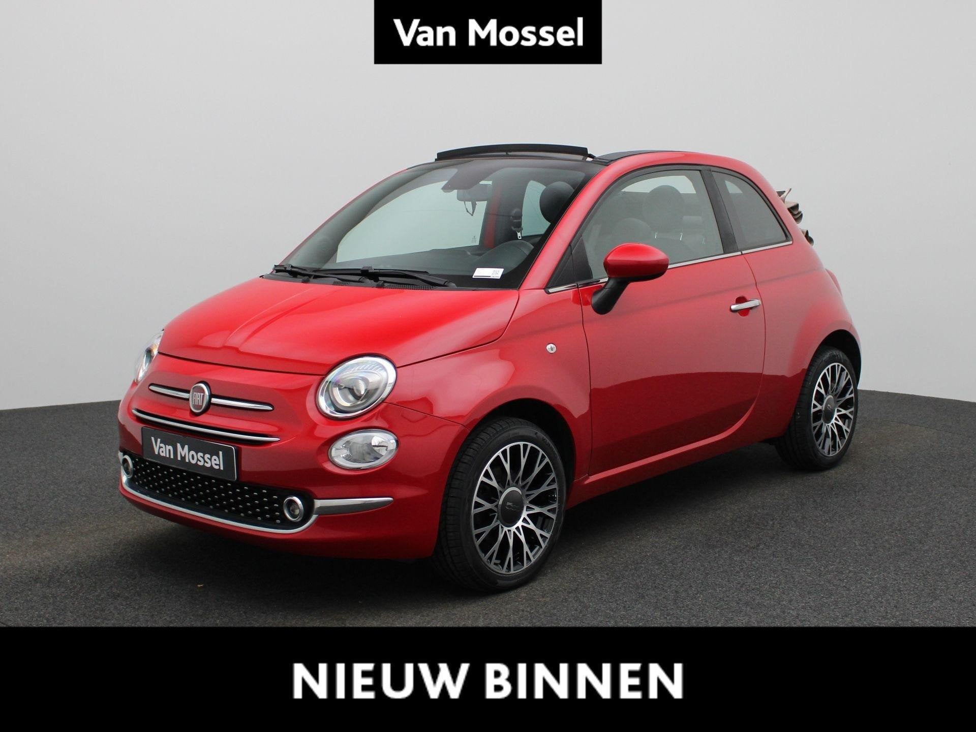 Fiat 500C 1.0 Hybrid 70 Dolcevita, Auto's, Voorwielaandrijving, 4 zetels, Stof, Cabriolet