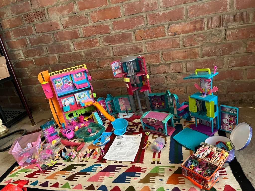 Lot polly pocket, Ophalen