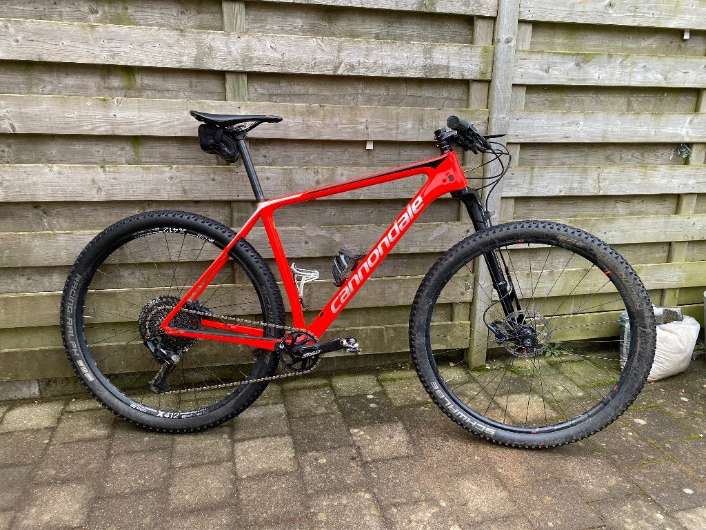 Cannondale FSI carbon L, Fietsen en Brommers, Hardtail, Heren, Zo goed als nieuw, Schijfrem