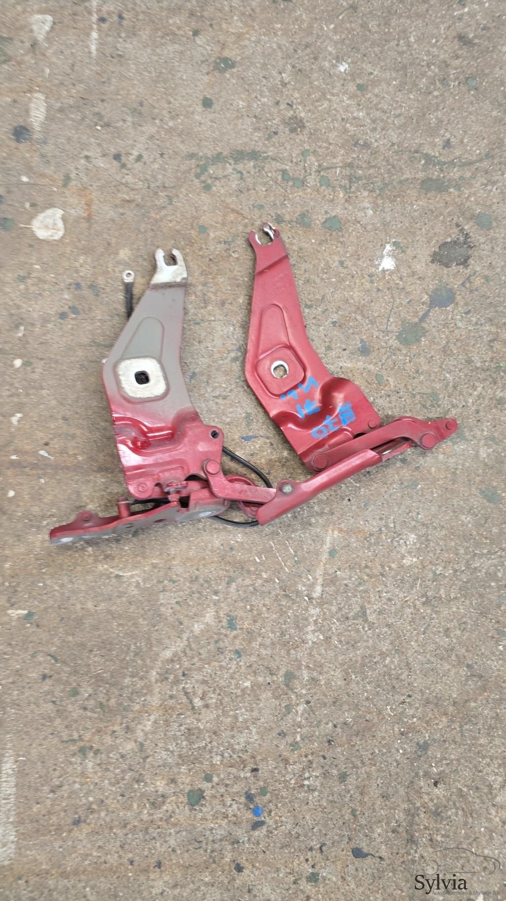 Motorkap Scharnier set BMW X6 E71 41007198617 41007198618, -, Utilisé, -, Enlèvement ou Envoi