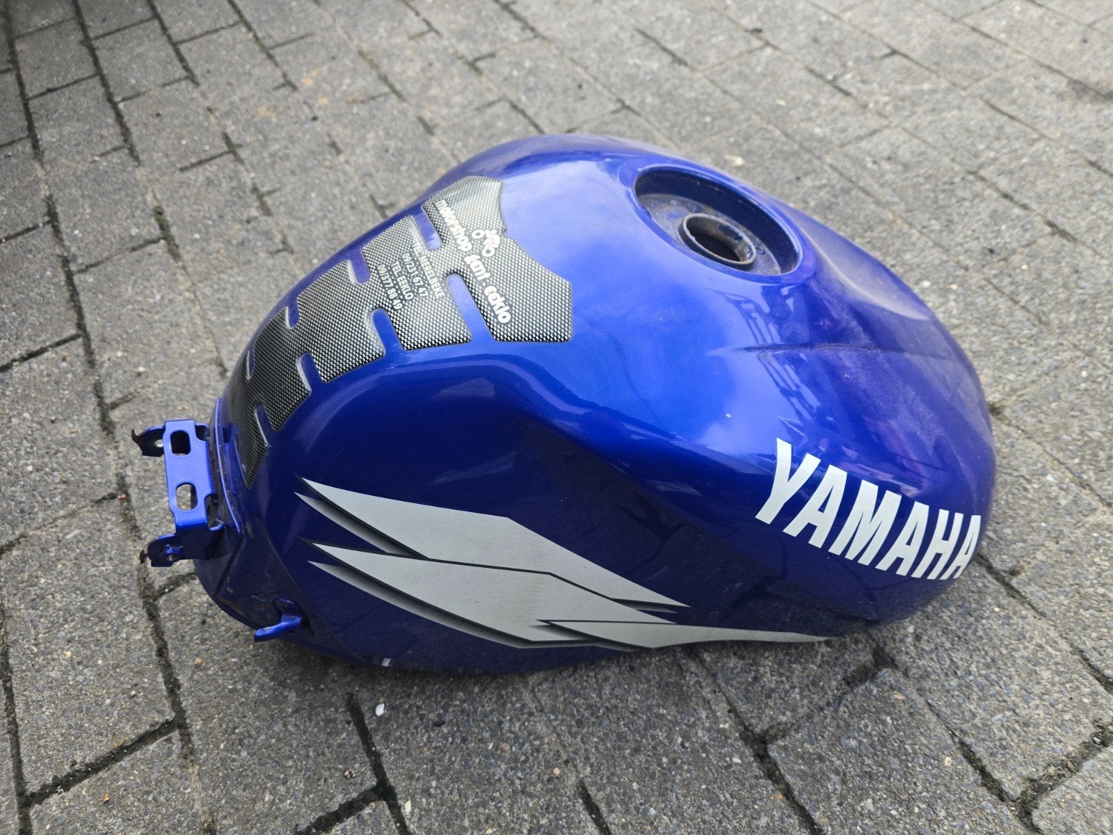Benzine tank Yamaha yzf r6 1999 - 2002 Blauw, Ophalen