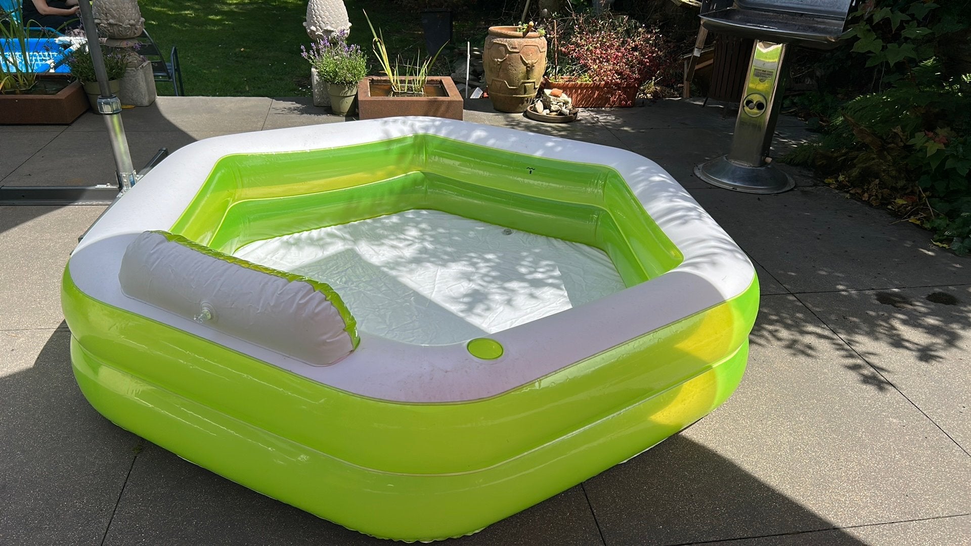 Zwembad opblaas opblaasbare rond klein, Tuin en Terras, Ophalen, Zo goed als nieuw, Rond