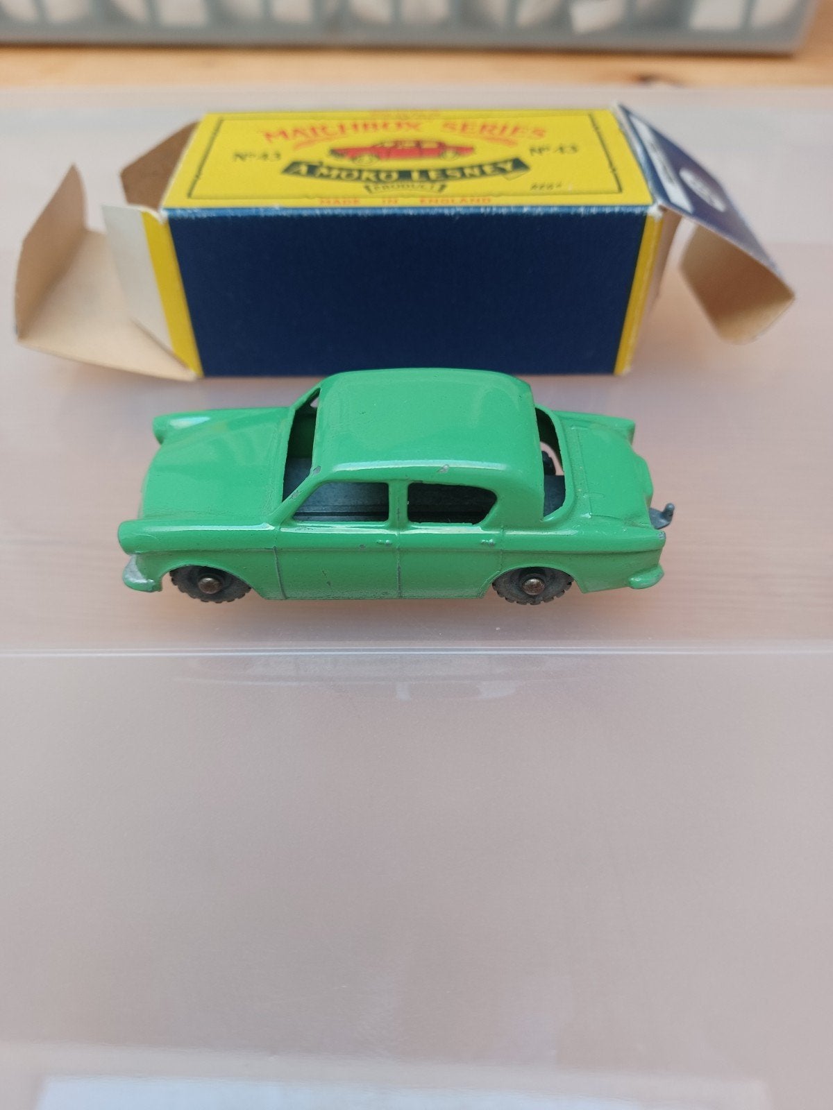 Lesney (Matchbox) n43 Hilman Minx inc. origineel doosje., Ophalen of Verzenden, Zo goed als nieuw, Matchbox