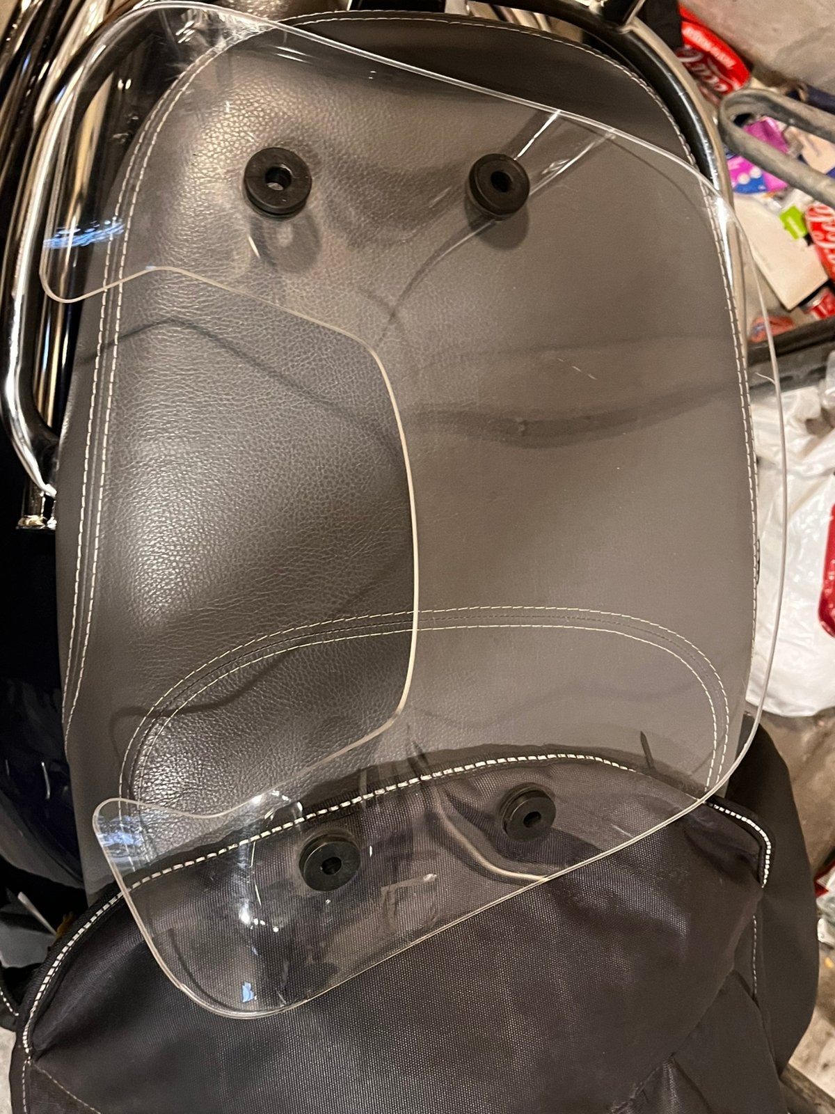 Vespa sprint lage windscherm, Fietsen en Brommers, Ophalen of Verzenden, Zo goed als nieuw