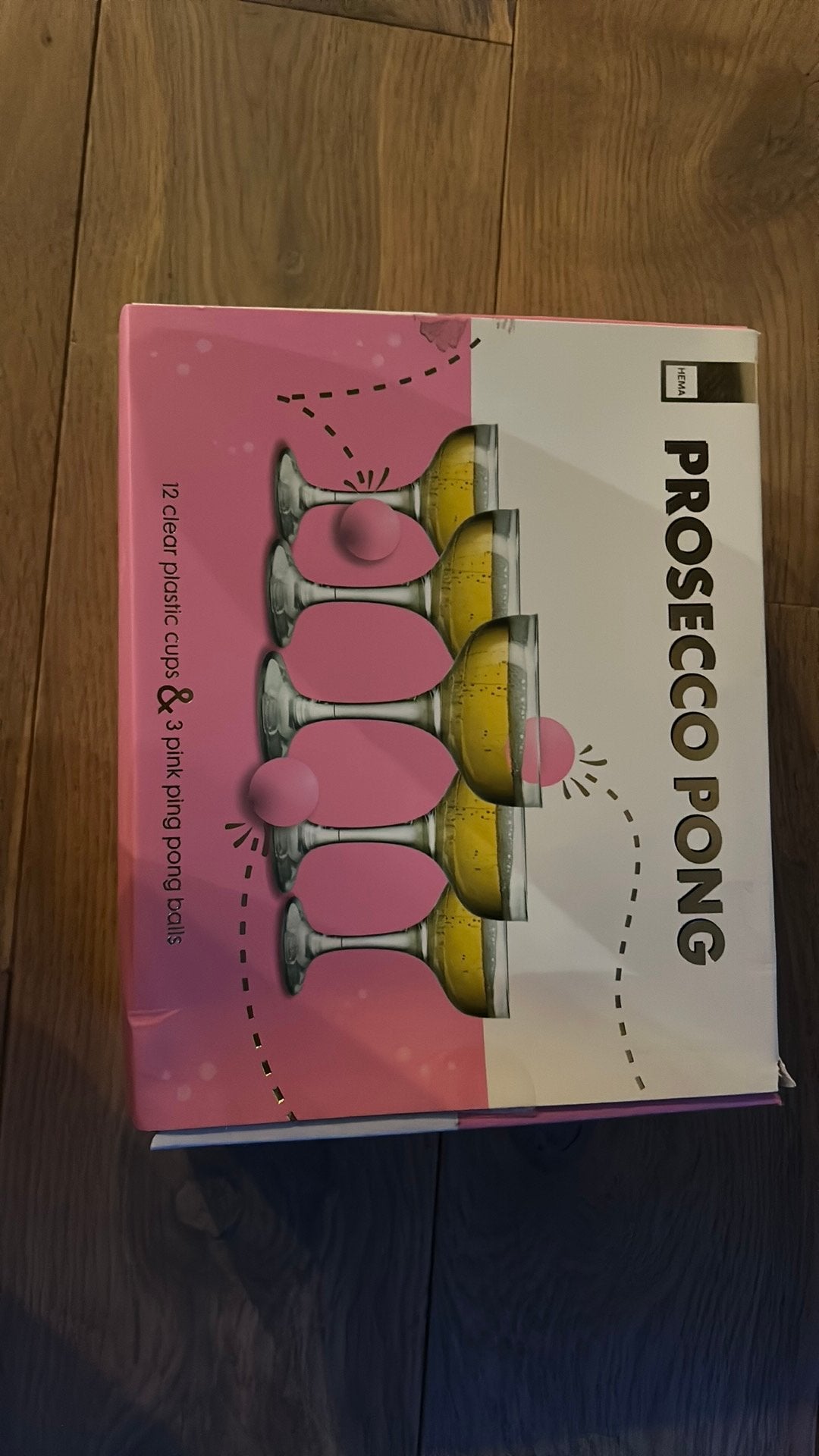 Prosecco pong, Enlèvement, Comme neuf