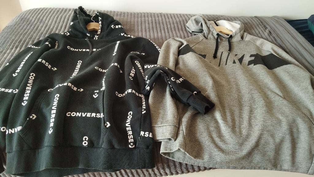 Deux sweats XL garçon, un Nike et un Converse, Ophalen, Overige kleuren, Nike, Overige maten