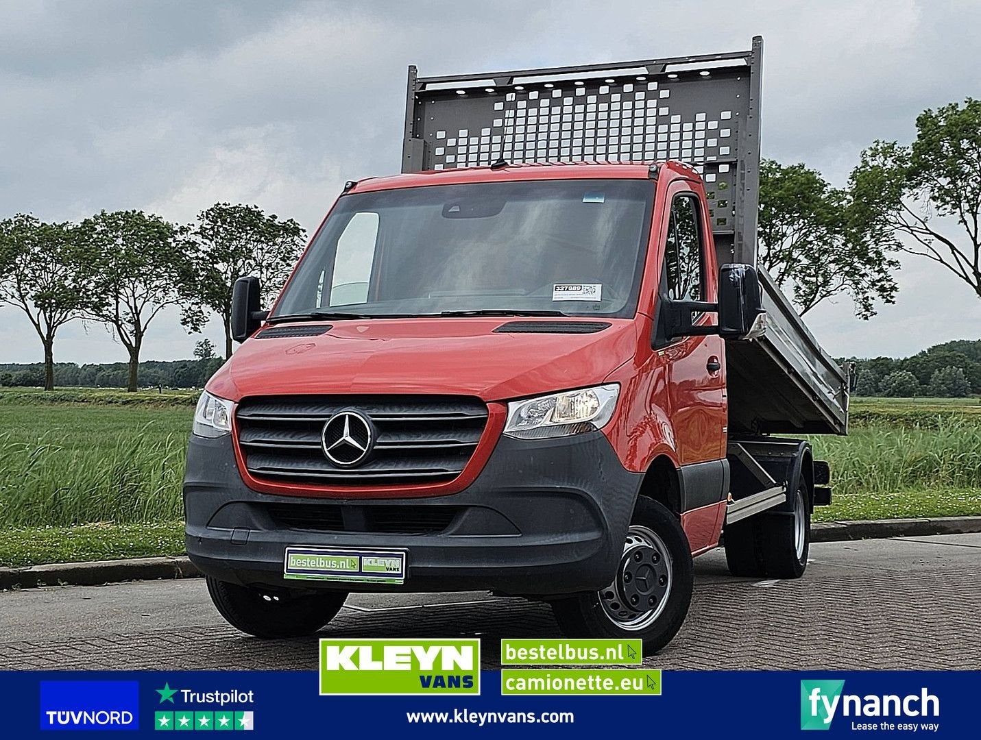 Mercedes-Benz SPRINTER 514 Kipper Mbux Euor6 AC, Rouge, Achat, Entreprise, Boîte manuelle