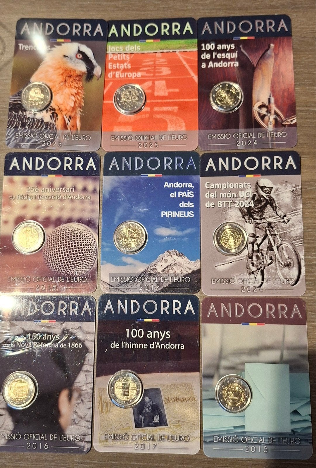 andorra 2 euro munten lotje, Ophalen of Verzenden, 2 euro