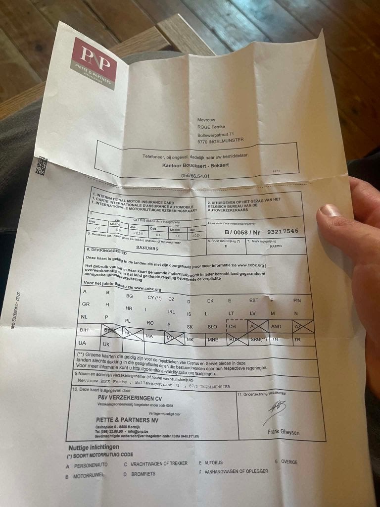 Razzo Pisa, Fietsen en Brommers, Brommers | Overige merken, Ophalen, Gebruikt, Klasse A (25 km/u), 50 cc