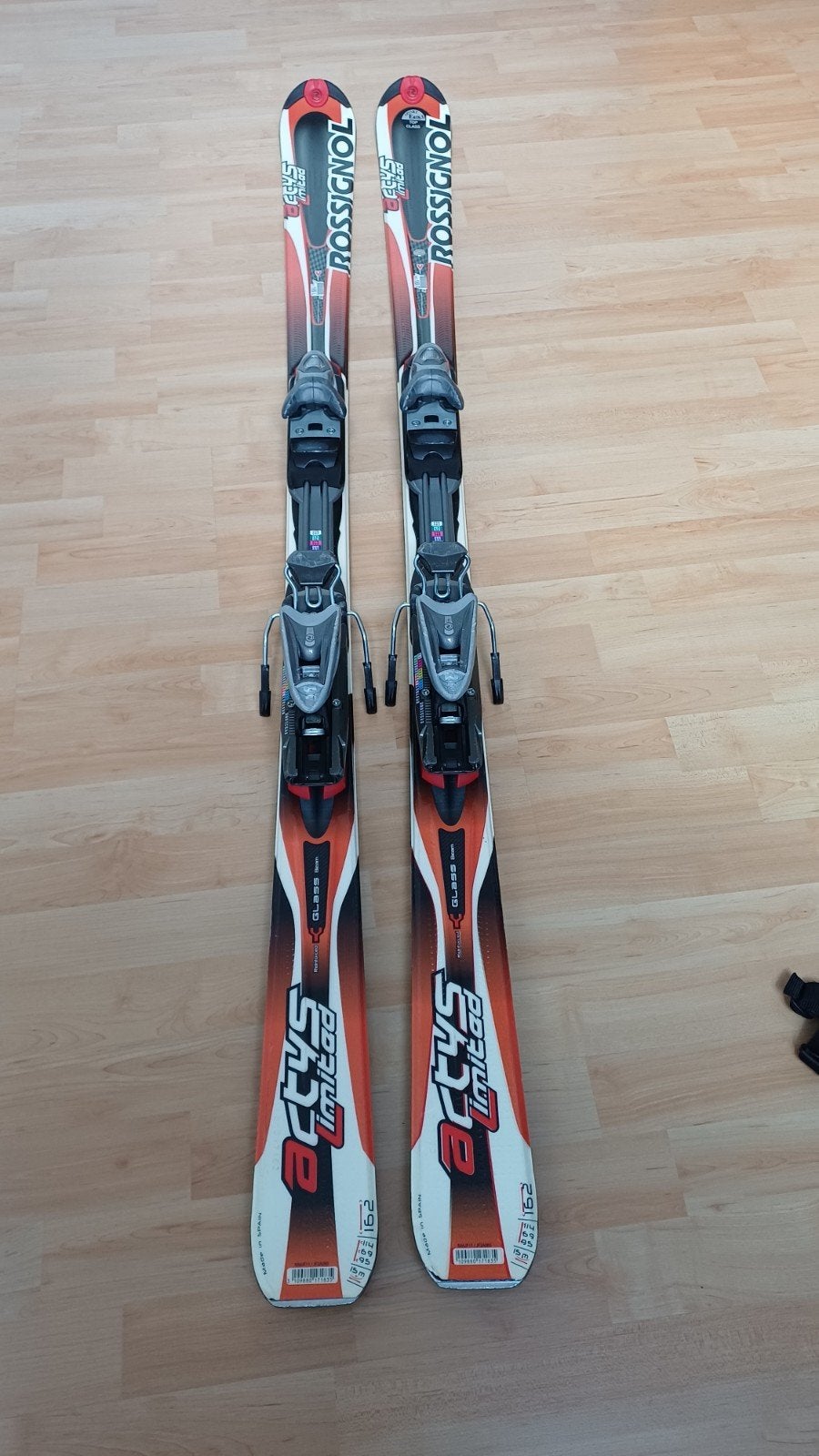 Rosignol ski's,  160 cm met zak en stokken, Sport en Fitness, Ophalen, 160 tot 180 cm, Rossignol, Carve