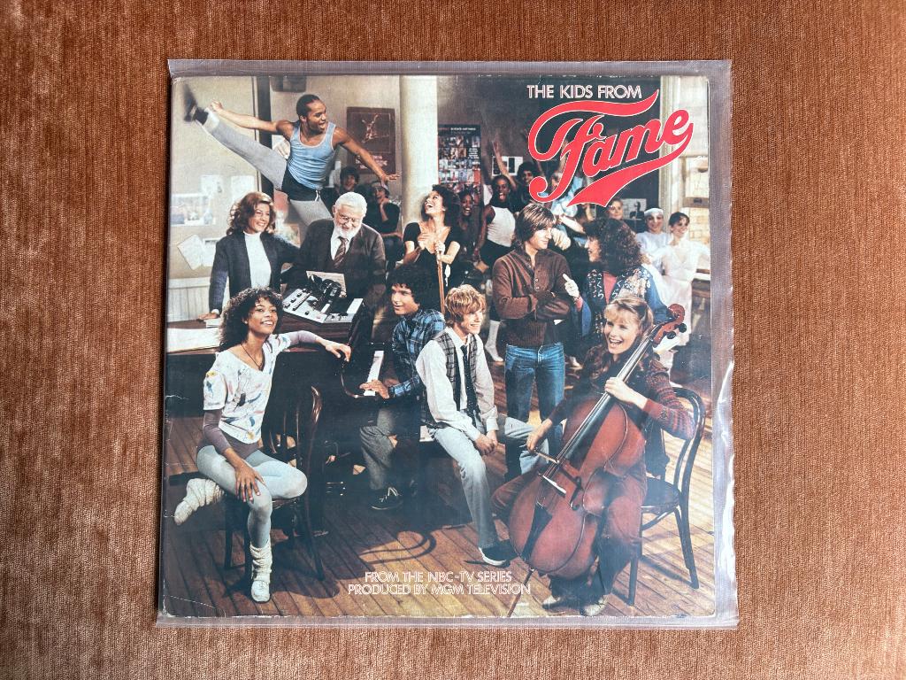 The Kids From Fame, 12 pouces, Housse de protection extérieure, 1980 - 1989, Comme neuf