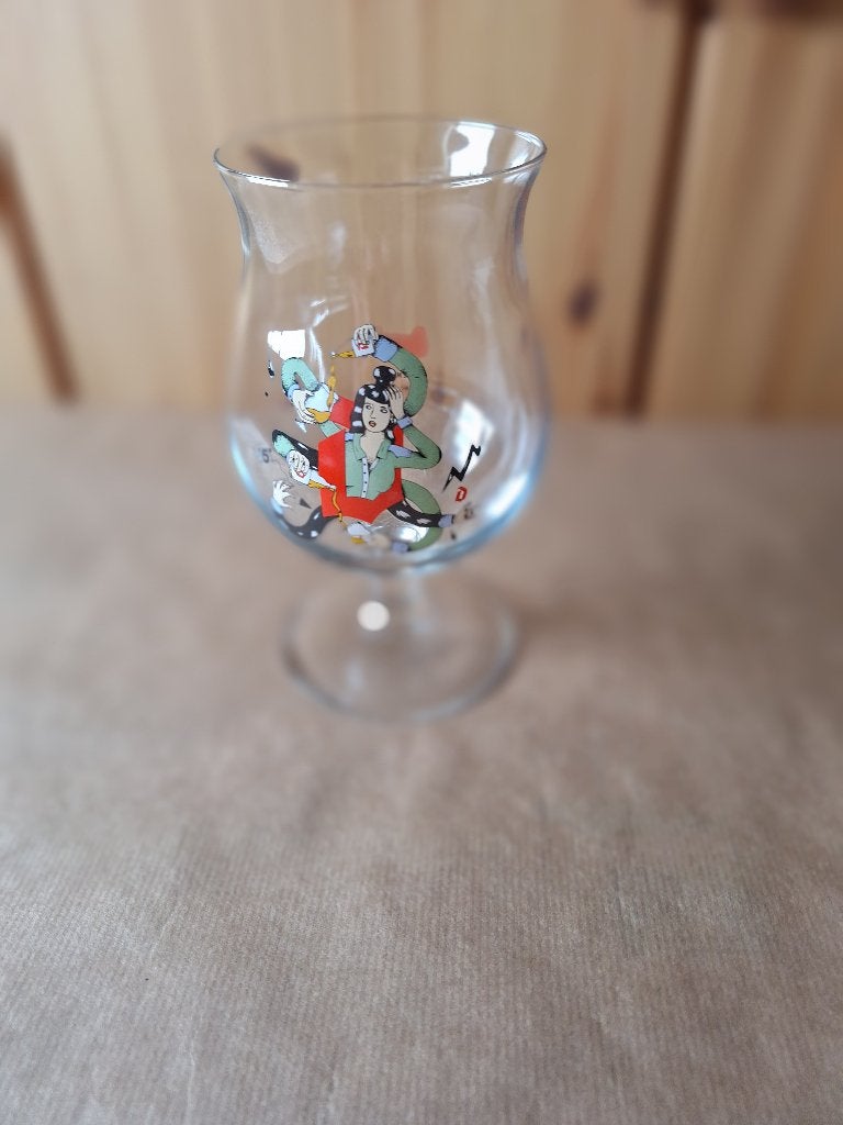 Duvel Collector glas, Design Manuel Murrilo, Ophalen of Verzenden, Nieuw, Glas of Glazen, Duvel