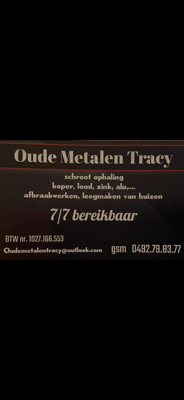 ️ OUDE METALEN? WIJ HALEN ZE OP! ️, Diversen, Ophalen