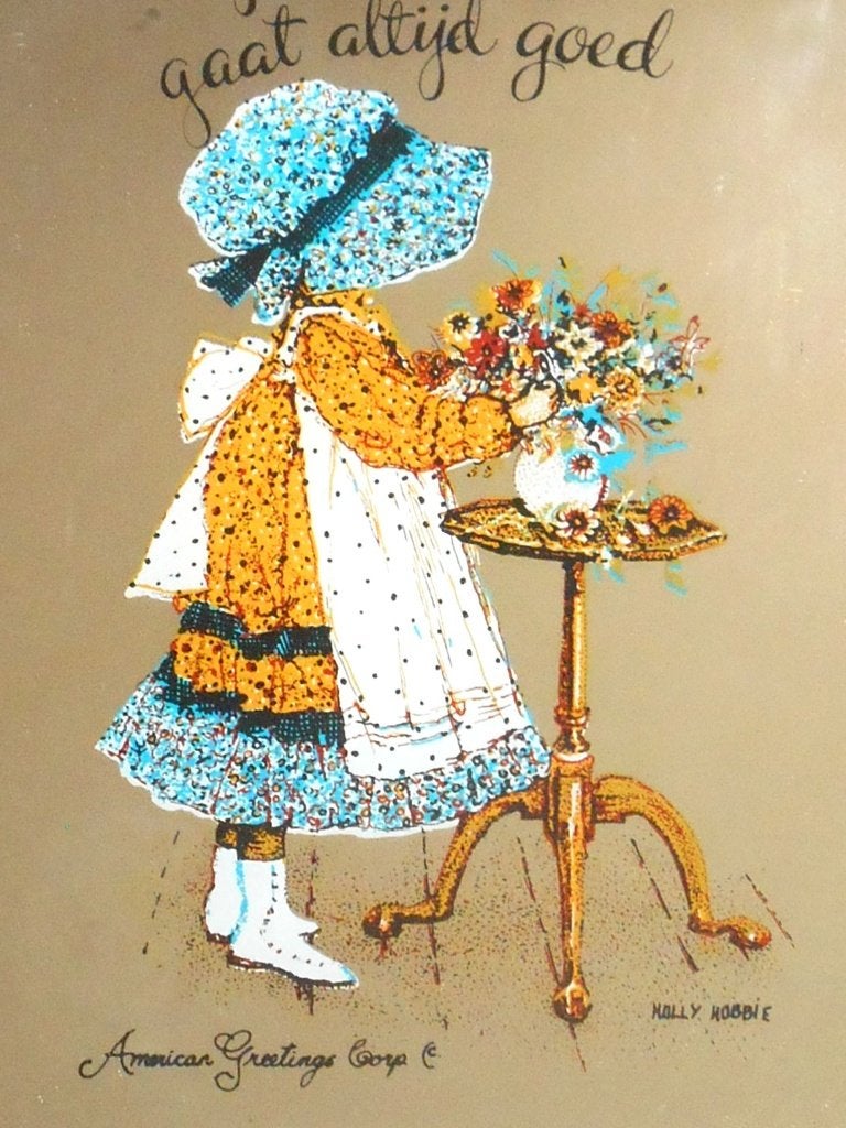 Vintage Holly Hobbie spiegel, Envoi, Maison et Meubles