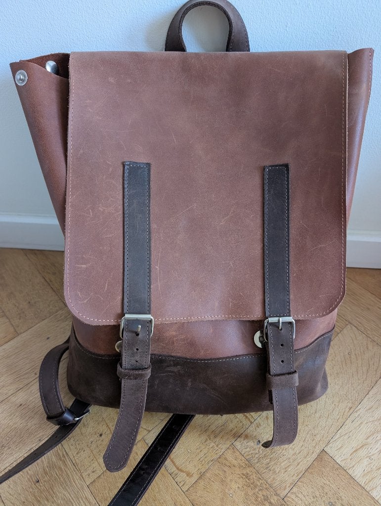 Sac à dos cuir, Enlèvement, Utilisé, Autres marques