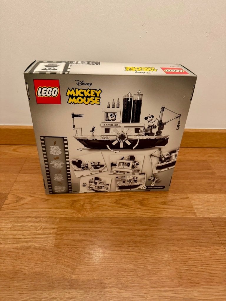 Lego 21317 Mickey Mouse Steamboat Willie SEALED, Neuf, Enlèvement ou Envoi, Lego, Ensemble complet