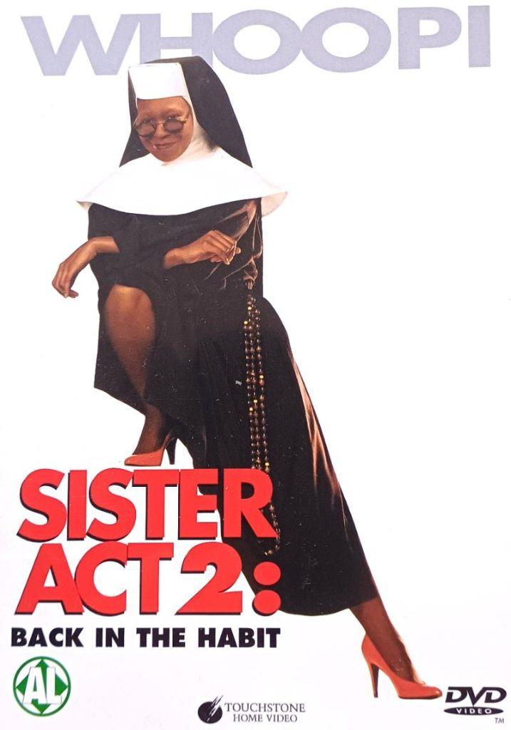 dvd SISTER ACT 2  WHOOPI GOLDBERG MAGGIE SMITH, Ophalen of Verzenden, Zo goed als nieuw
