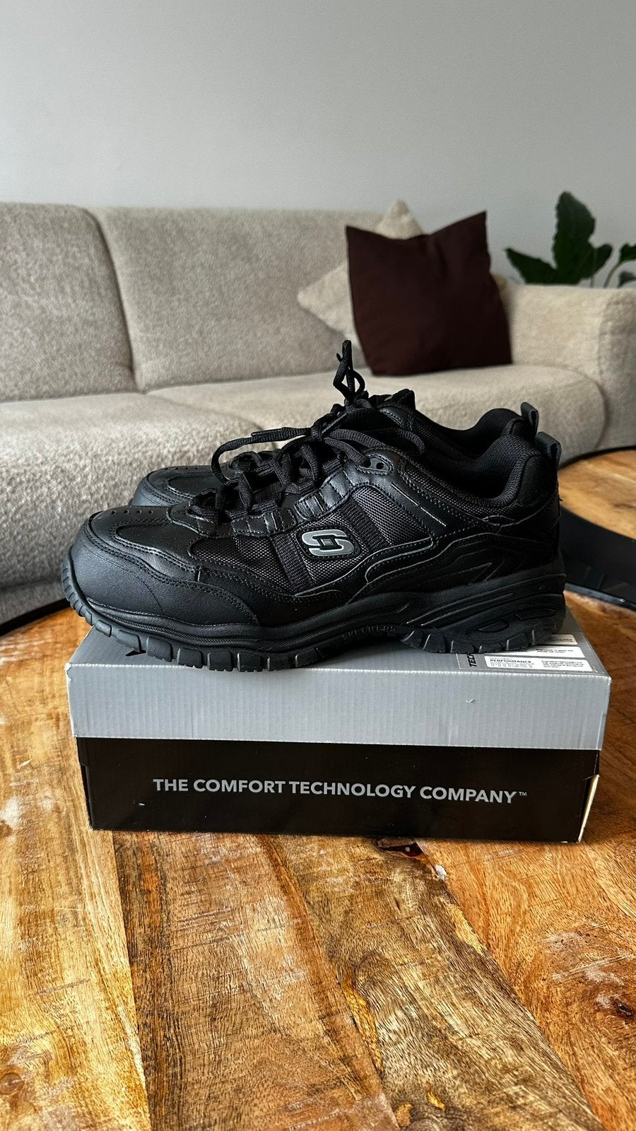 Skechers Schoenen - Work Stride, Ophalen of Verzenden, Zo goed als nieuw, Zwart, Werkschoenen