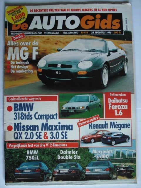 AutoGids 414, Verzenden, Gelezen, Algemeen