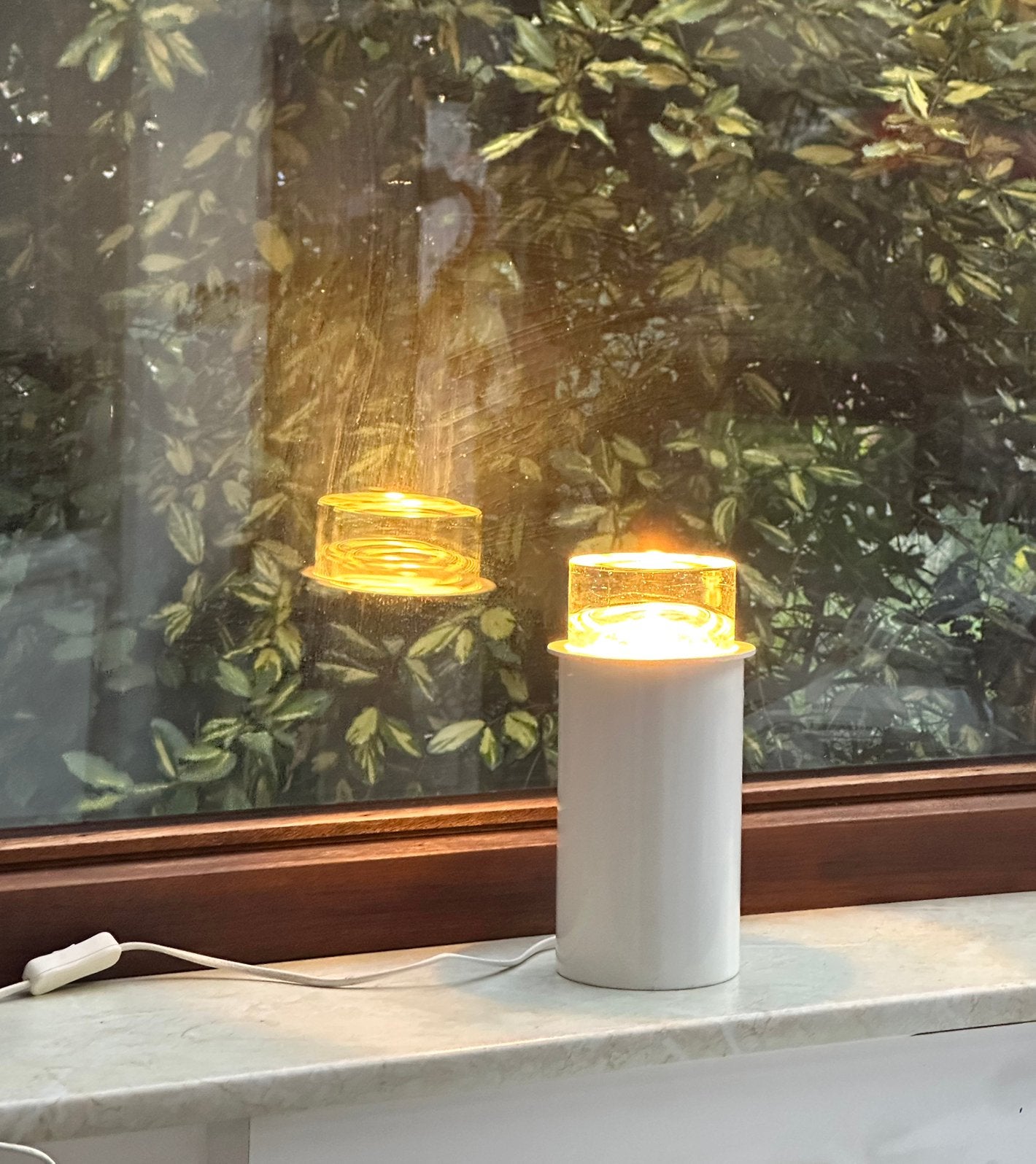 Vintage Raak tafellamp, Antiek en Kunst, Ophalen
