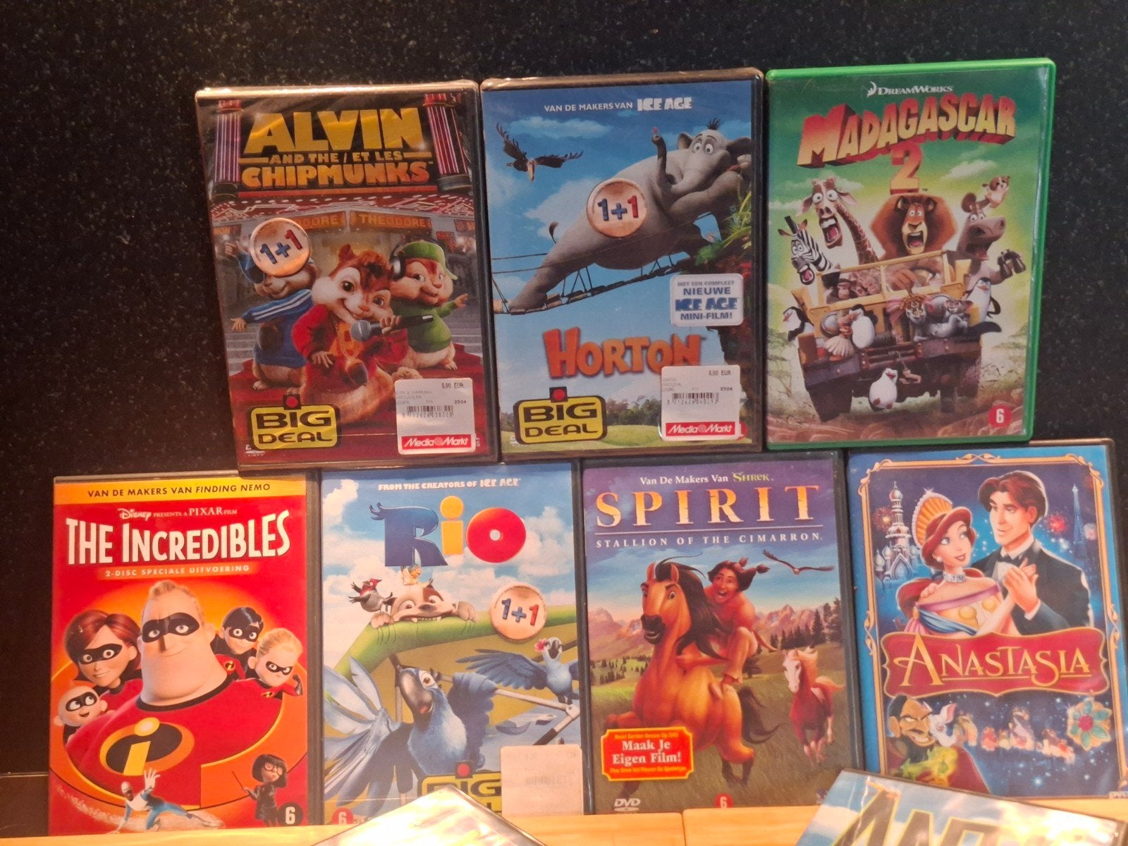 Lot Tekenfilms, Cd's en Dvd's, Cd's | Kinderen en Jeugd, Ophalen
