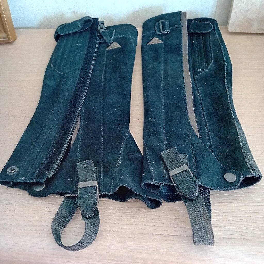chaps d'équitation taille M, Animaux & Accessoires, Autres marques, Noir, Enlèvement, Utilisé