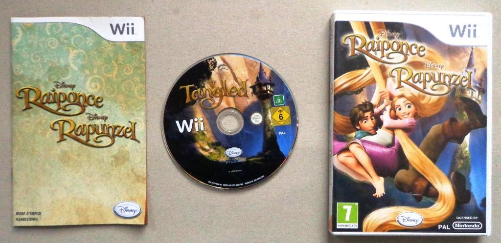 Disney Rapunzel voor de Nintendo Wii Compleet, Games en Spelcomputers, Games | Nintendo Wii, Ophalen of Verzenden, Zo goed als nieuw