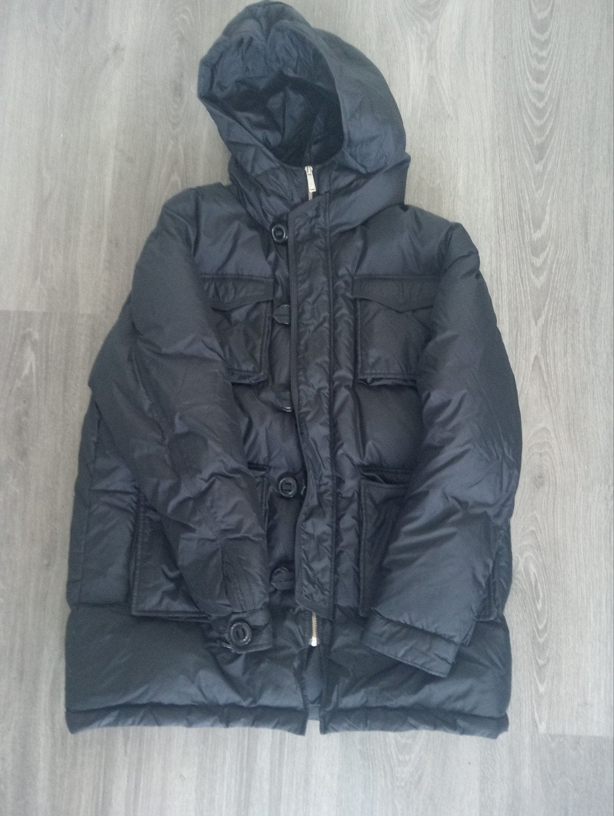 Dsuared2 puffer, Kleding | Heren, Jassen | Winter, Dsquared2, Zwart, Ophalen of Verzenden, Zo goed als nieuw