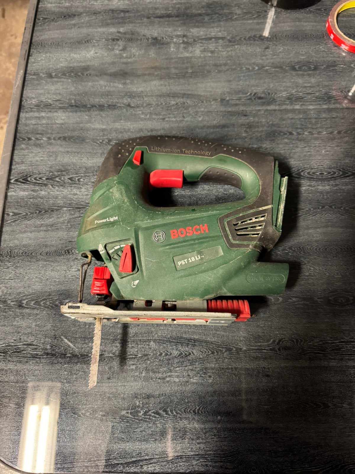 Bosch PST 18 LI Accu Decoupeerzaag (zonder accu en lader), Ophalen, Zo goed als nieuw, Decoupeerzaag