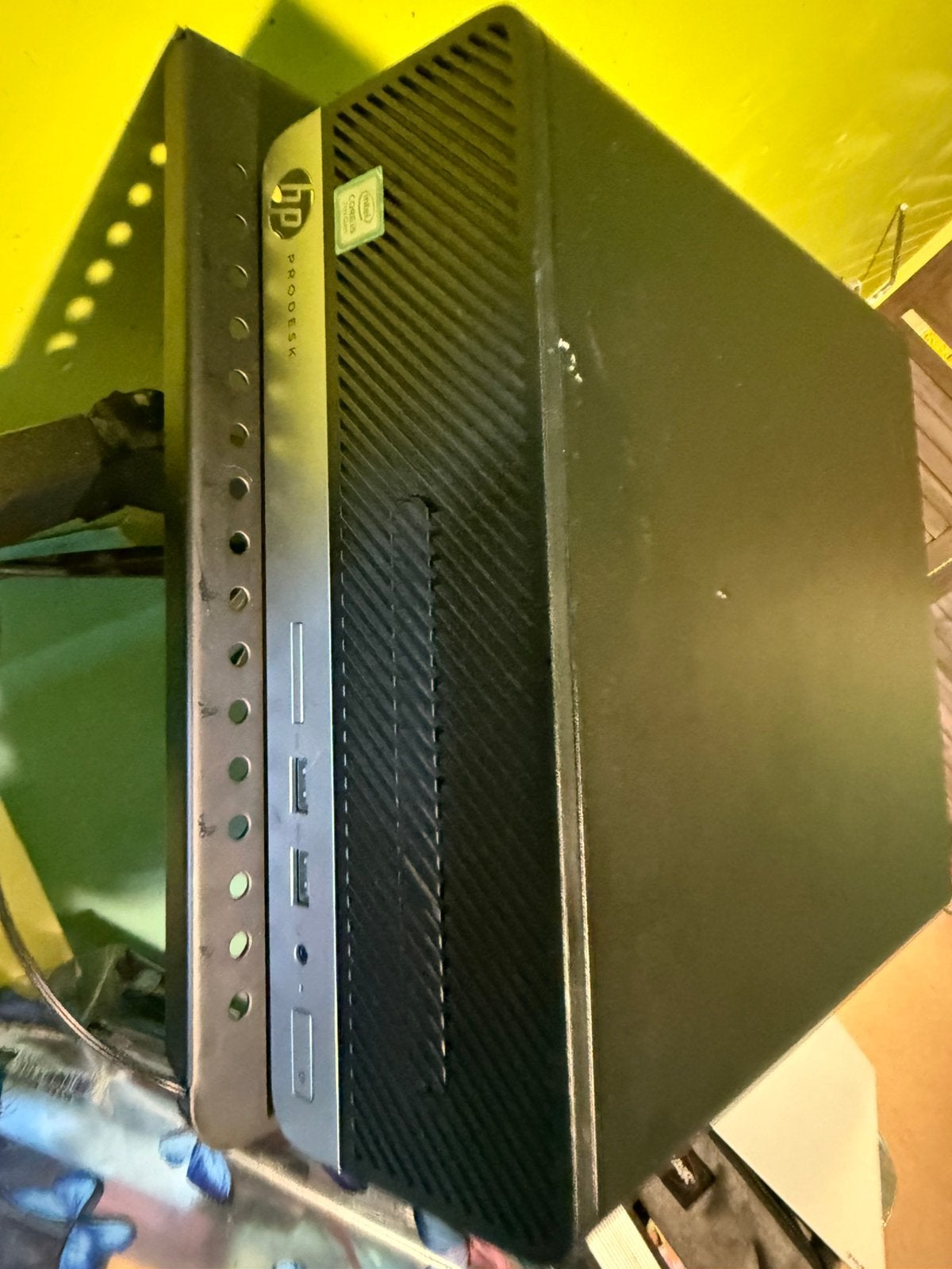 Hp pcintelcore i5, Computers en Software, Desktop Pc's, Ophalen, Zo goed als nieuw