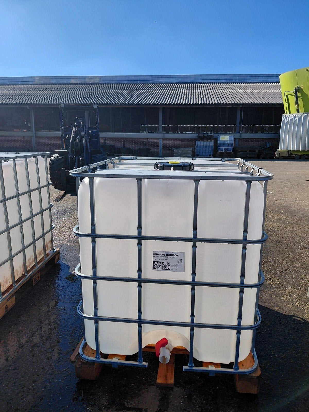 IBC container, Tuin en Terras, Ophalen