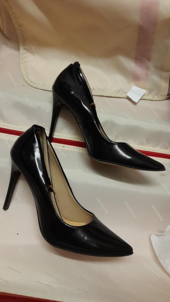 Chique dames Nieuwe leren stilettohakken "Padava" - maat 40, Kleding | Dames, Schoenen, Ophalen, Zwart, Padava, Nieuw