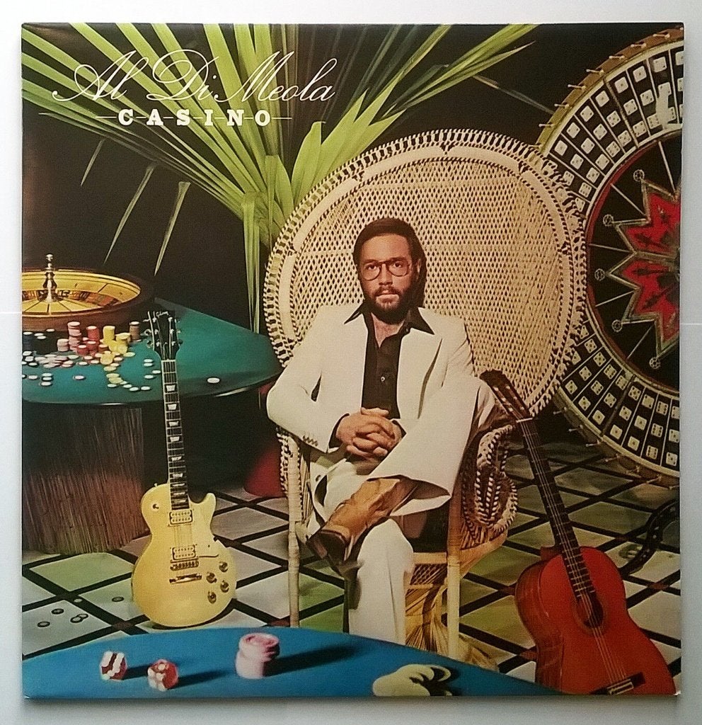 AL DI MEOLA "Casino" funkjazz LP (1978) Topstaat!, CD & DVD, Vinyles | Rock, Pop rock, Enlèvement ou Envoi, Comme neuf, Avec pochette intérieure