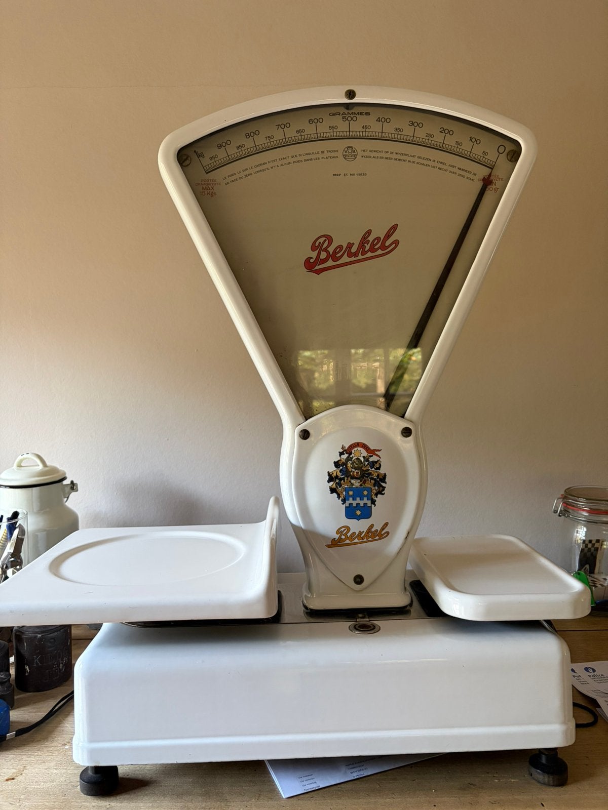 Berkel weegschaal, Elektronische apparatuur, Ophalen, Zo goed als nieuw