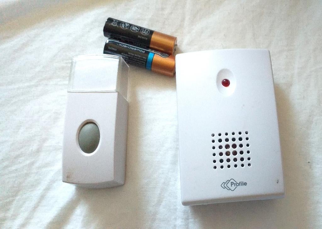 draadloze deurbel + batterij, Verzenden, Draadloos