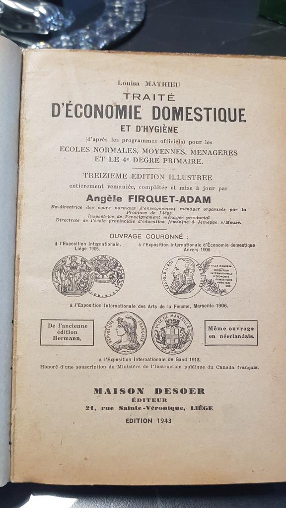 Traité d économie domestique Angele firquet adam, Enlèvement ou Envoi