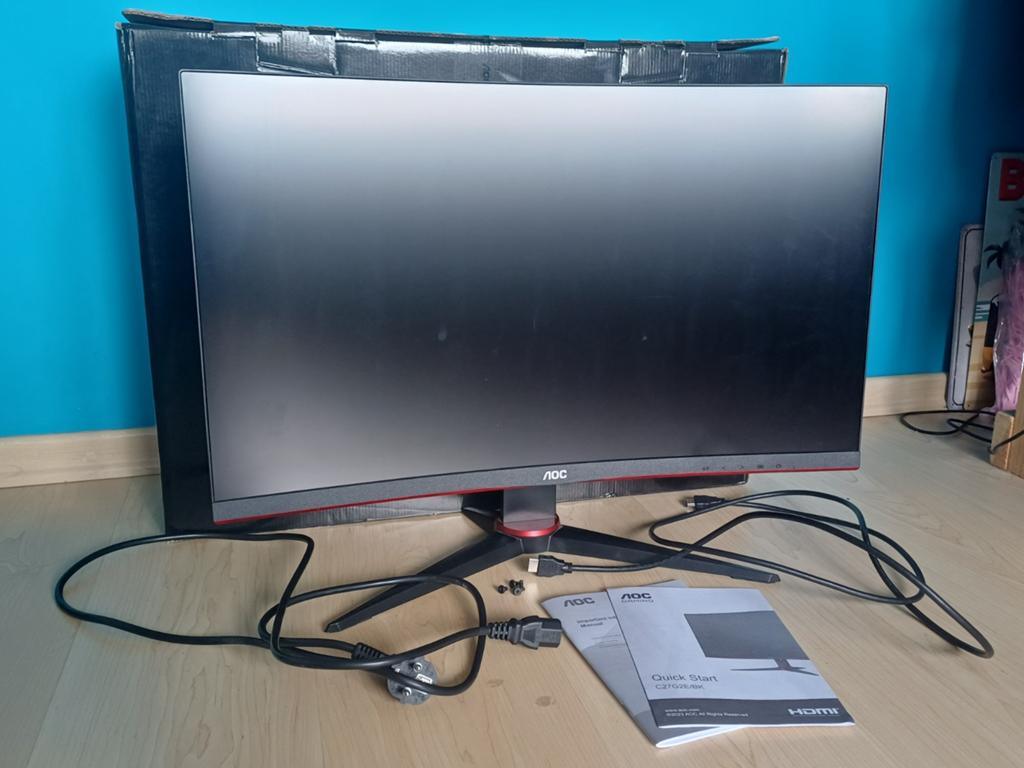 AOC C27G2E Gaming Monitor, Computers en Software, Monitoren, Gaming, Kantelbaar, Ophalen of Verzenden, Zo goed als nieuw
