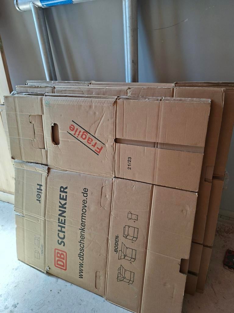 Grote verhuisdozen, Doe-het-zelf en Bouw, Ophalen