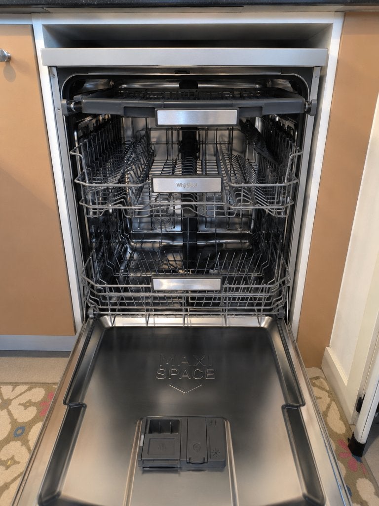 Lave-vaisselle Whirlpool — W7F HS51 X, 85 à 90 cm, Comme neuf, Enlèvement, 45 à 60 cm