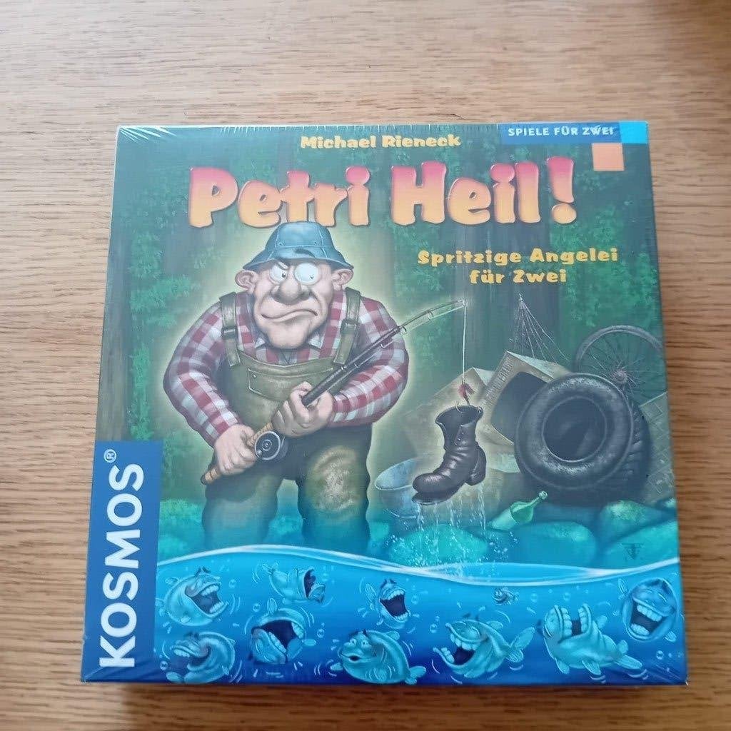 Petri Heil! In folie. 10€, Een of twee spelers, Ophalen, Nieuw